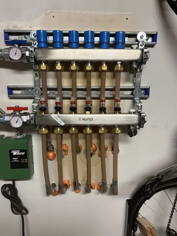 Plumber performing Leak Detection at a residential property in Long Prairie